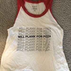 Pure Barre House Of Tens Will Plank For Pizza Tank
